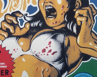 Rockin Jelly Bean Killer Condom Comic Book, Movie Promo