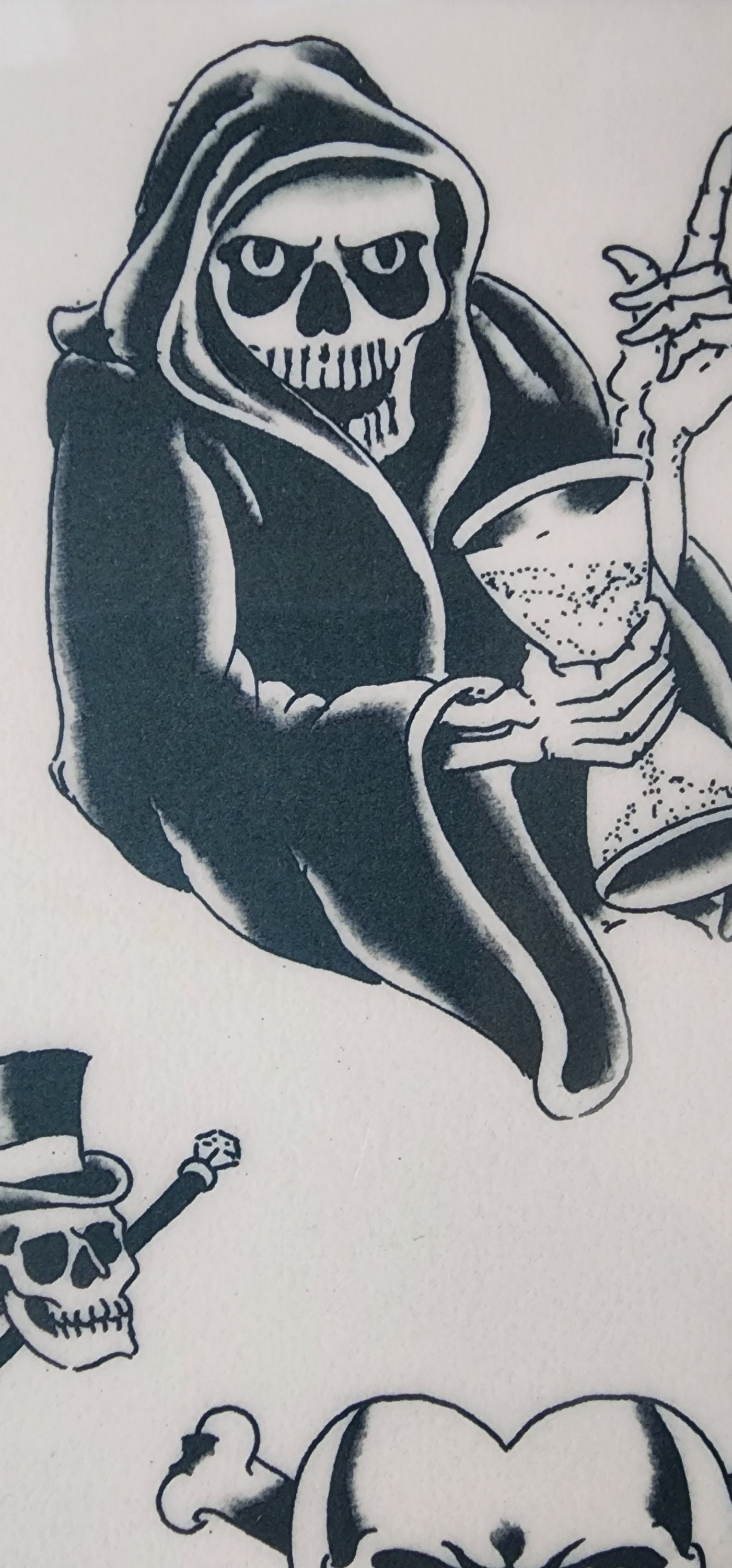 希少 1982年 マイク・ロロ・マローン ヴィンテージ タトゥー