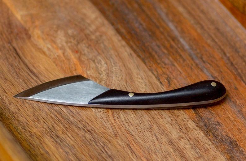 Kiridashi leather knife oblique blade Etsy
