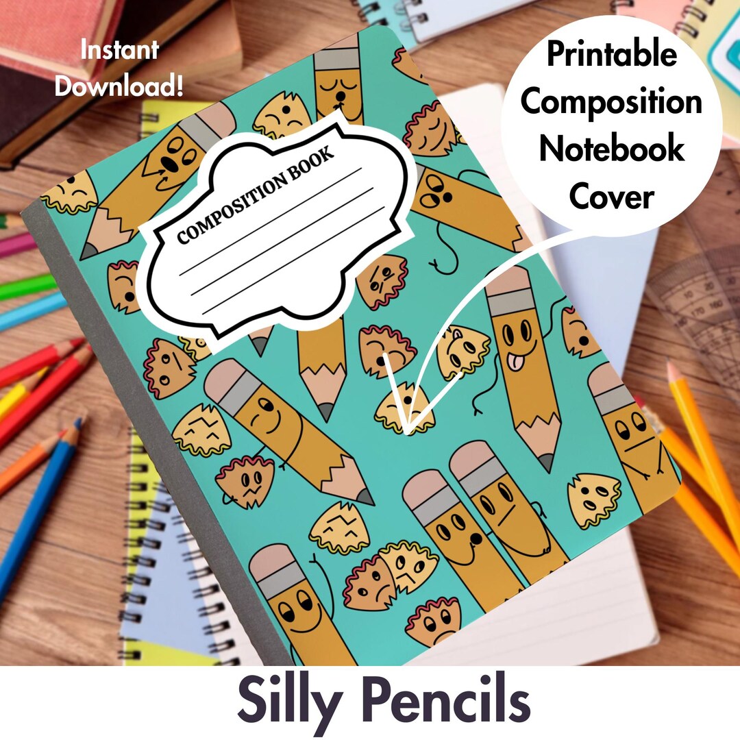 Composition Notebook Backside Printable Composition Notebook 8