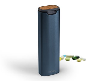 shoppers love this discreet travel pill organizer