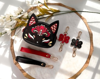 Kitsune Pouch - Yami [Black]