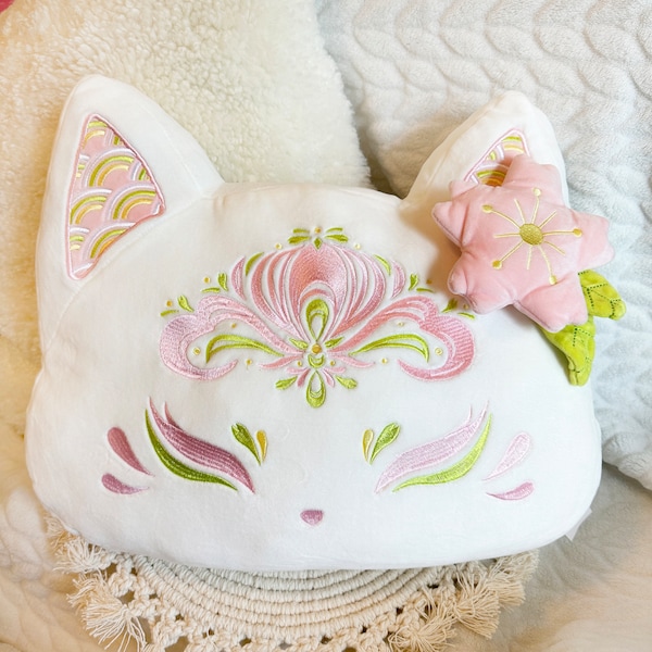 Kitsune Plush Pillow - Hanami