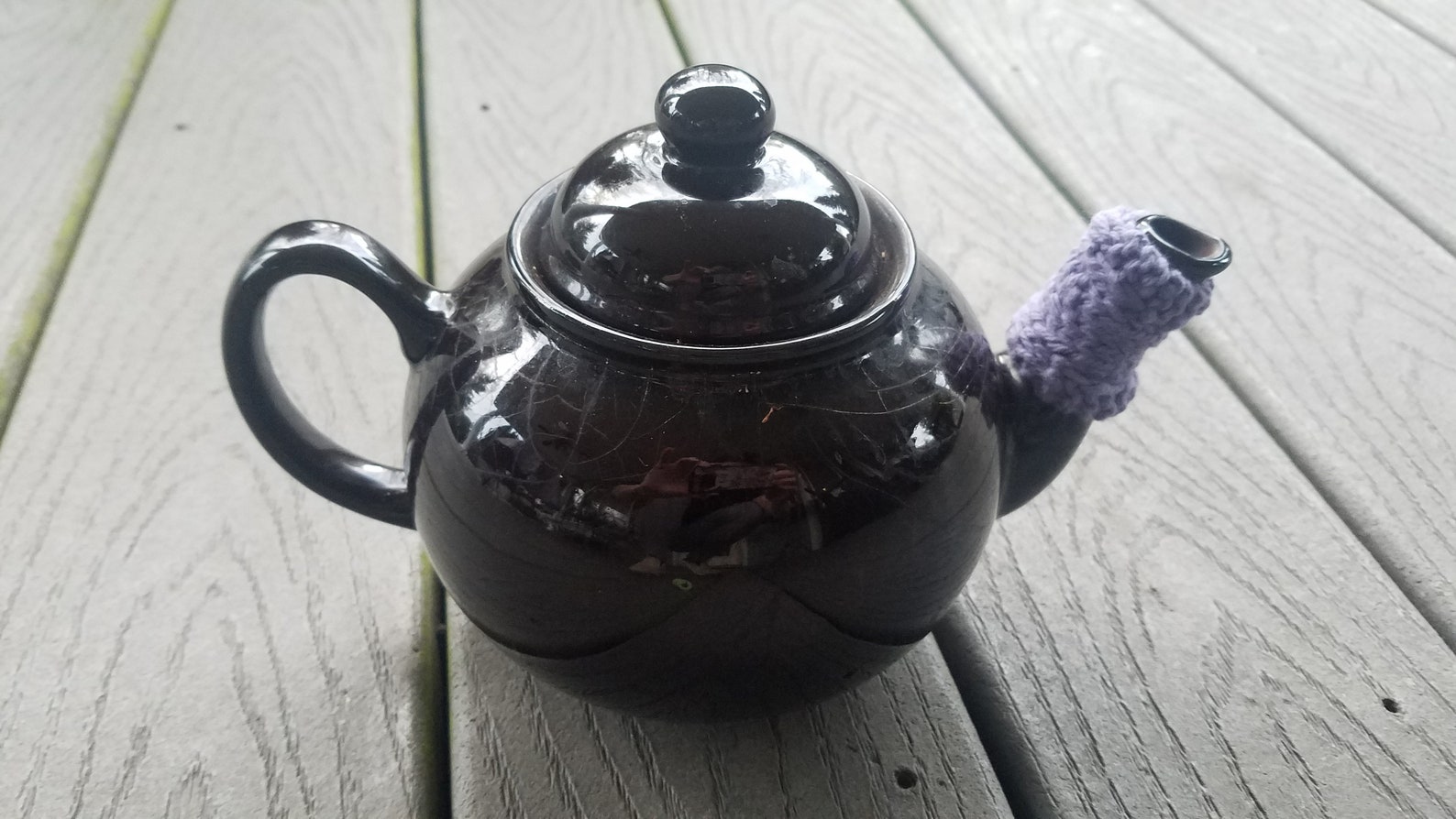 Tea Spout Cozy drip Catcher Knitted Etsy