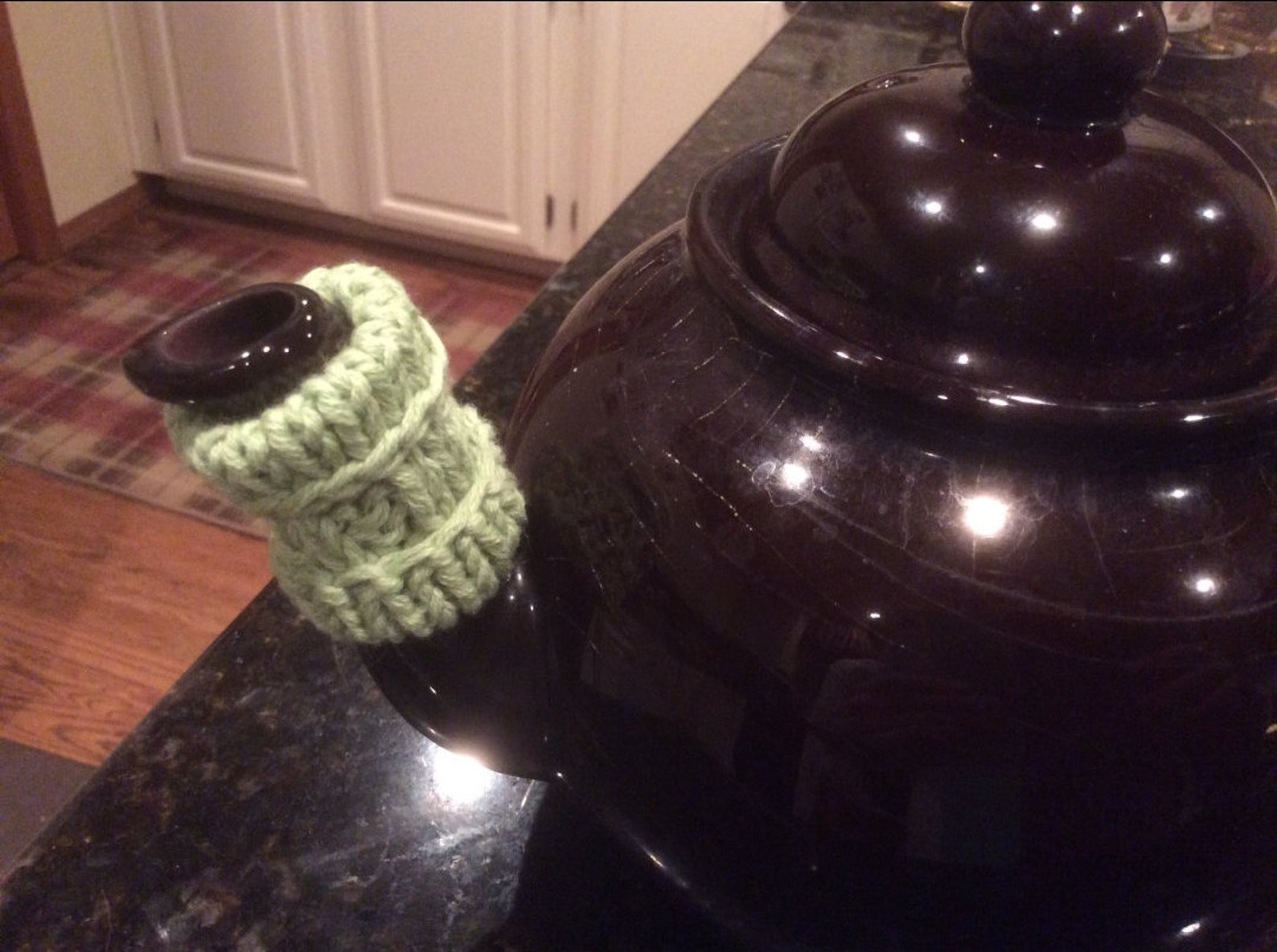 Tea Spout Cozy drip Catcher Knitted Etsy