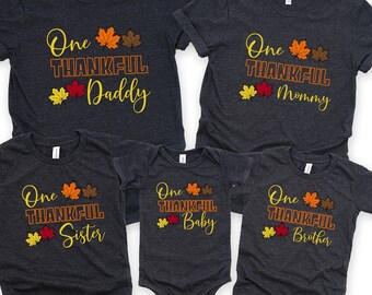 Thanksgiving Family T-shirt, Family Thanksgiving Dinner Shirts