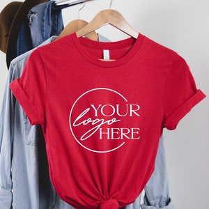 Custom Logo Design Shirt, Business Logo Shirt, Personalized Logo Shirt, Custom Text Shirt, Custom Design Shirt, Customizable Logo Shirt