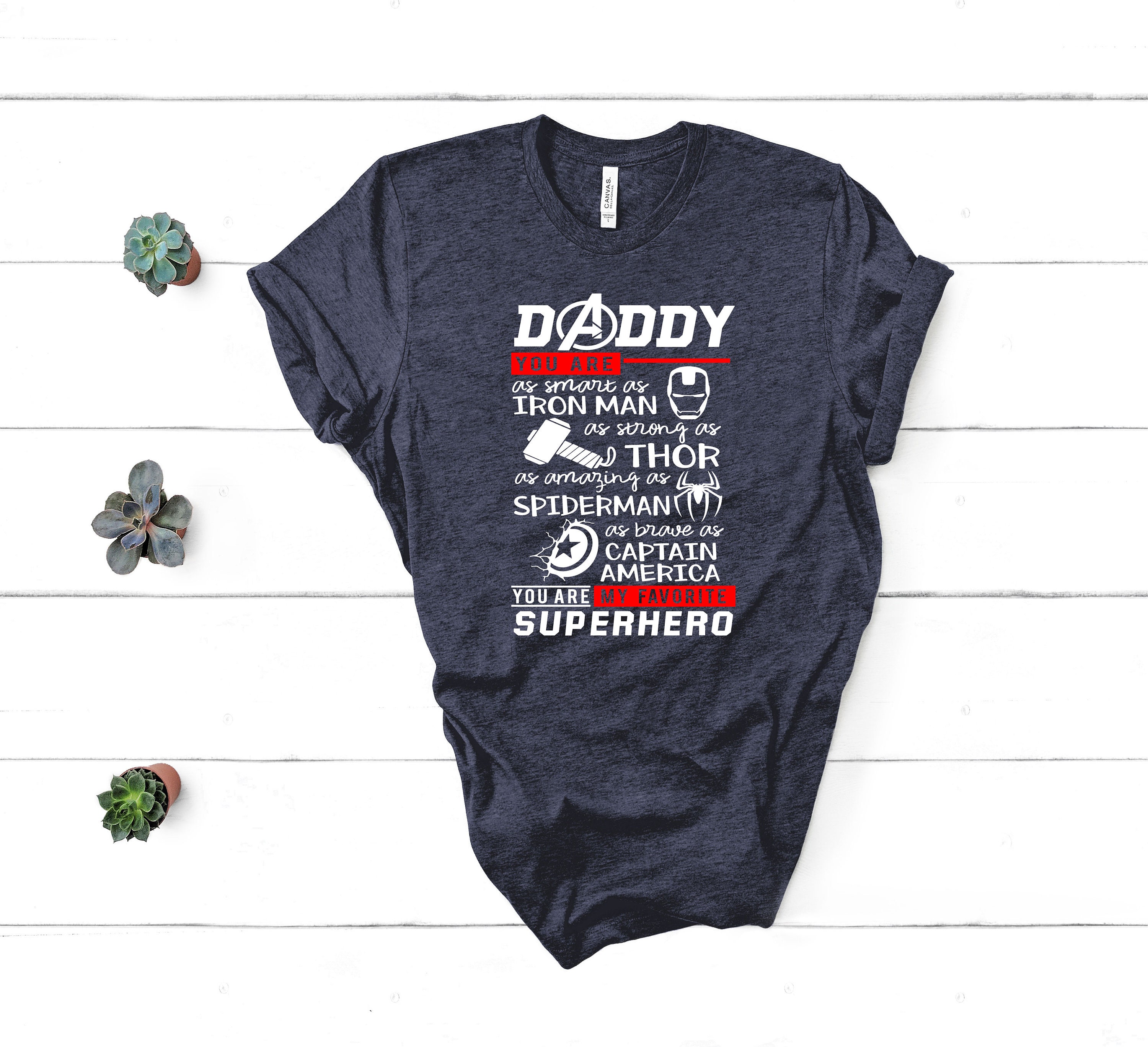 Daddy You are My Favorite Super Hero, Father's Day 2020 Shirt, Da…