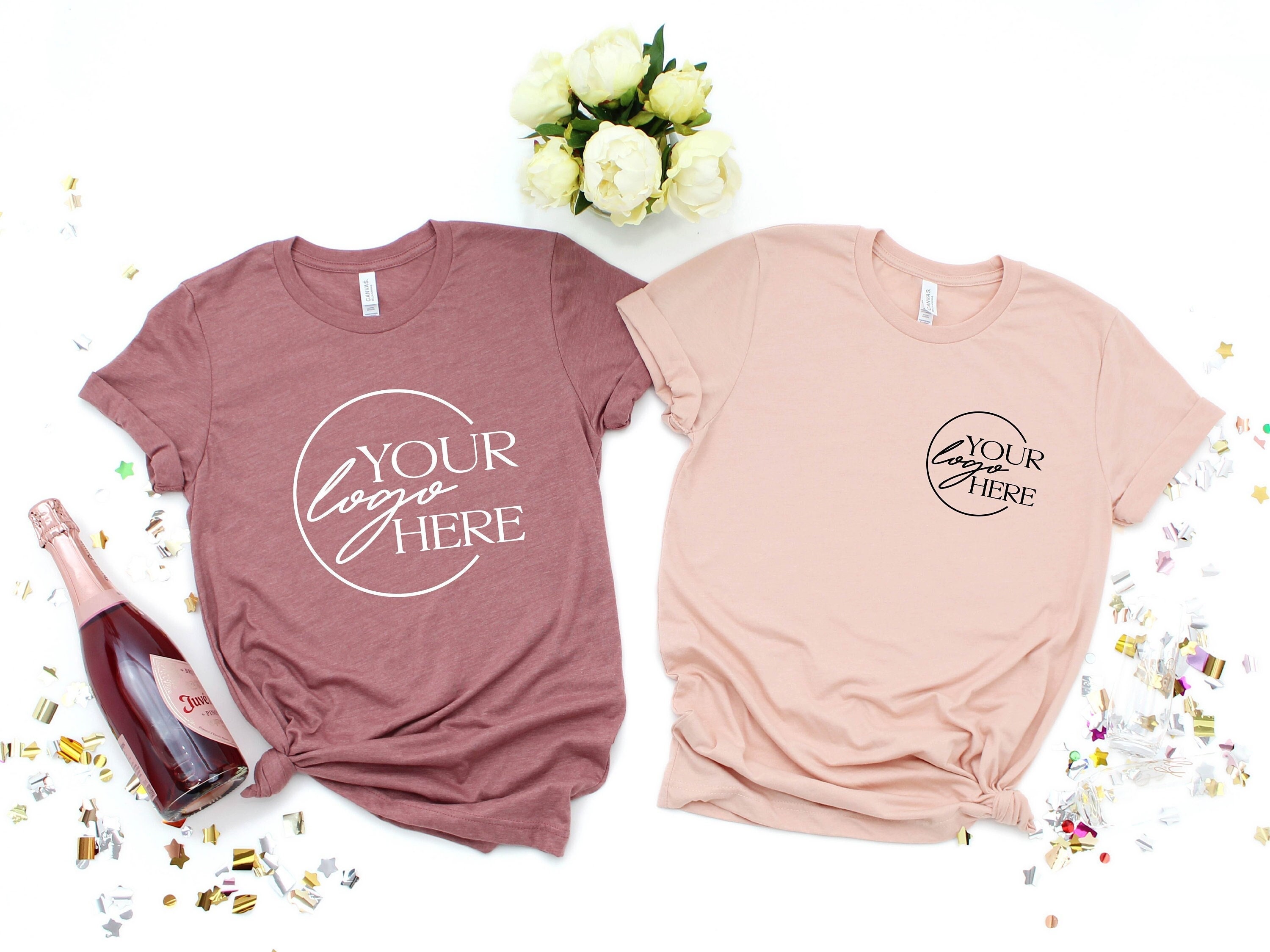 Custom Pocket Logo Shirt, Personalized Logo Shirt, Brand Logo T