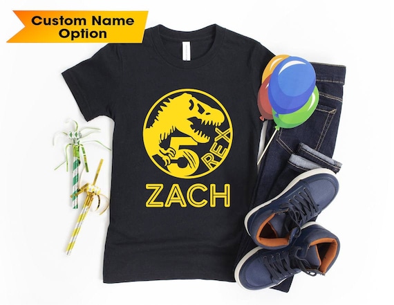 Dinosaur Birthday Shirt, Five Rex Shirt, Custom Birthday Shirt, Fifth Birthday, 5th Birthday Boy Shirt, T-rex Birthday Shirt, Birthday Gift