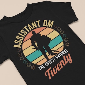 D&D Toddler Short Sleeve Tee | Dungeons and Dragons Assistant DM Shirt | DnD T-Shirt for Boy or Girl