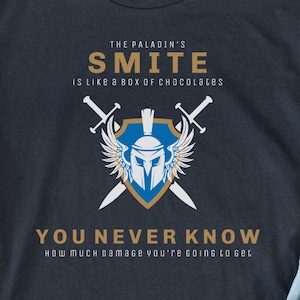 D&D Paladin Shirt | Dungeons and Dragons Funny Paladin&#39;s Smite T-Shirt