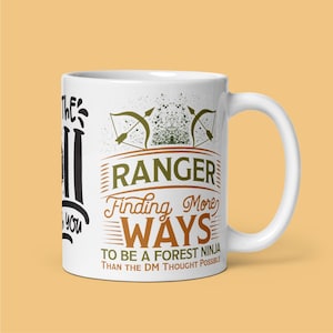 Funny DnD Ranger Mug – Finding More Ways (11oz)