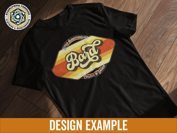 Bard College Rpg Gaming T-Shirt Bard College Rpg Gaming T-Shirt