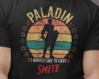 D&D Paladin Smite Shirt (S–4XL)