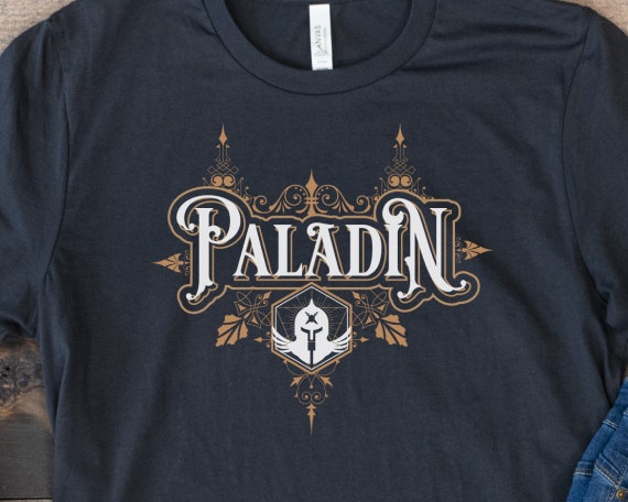 Dnd Paladin Class Shirt D&D Gift for Players Dungeons and - Etsy
