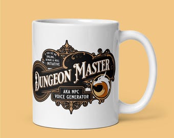 Funny D&D Dungeon Master Mug (11oz)
