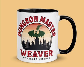 Taza de Maestro de Mazmorras de Dragones y Mazmorras