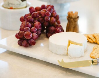 Marble Cheese Board Rectangle – Antique White