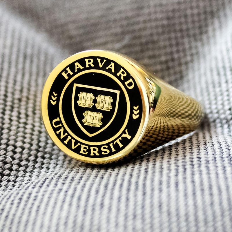 Harvard Class Ring - Etsy