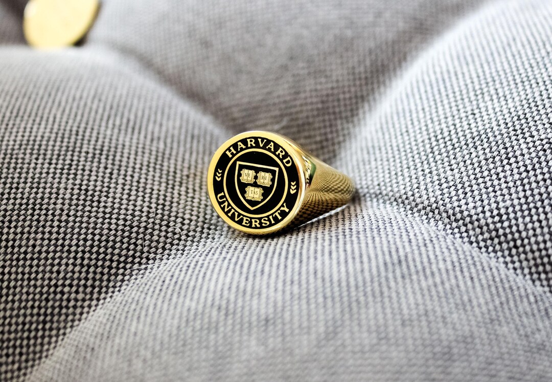 Custom Engraved College Class Ring, Sterling Silver School Ring ...