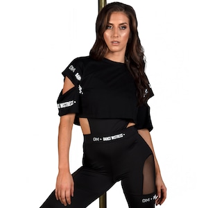 Work Your Magic Cropped Top - Pole Tee - Pole Dance Wear