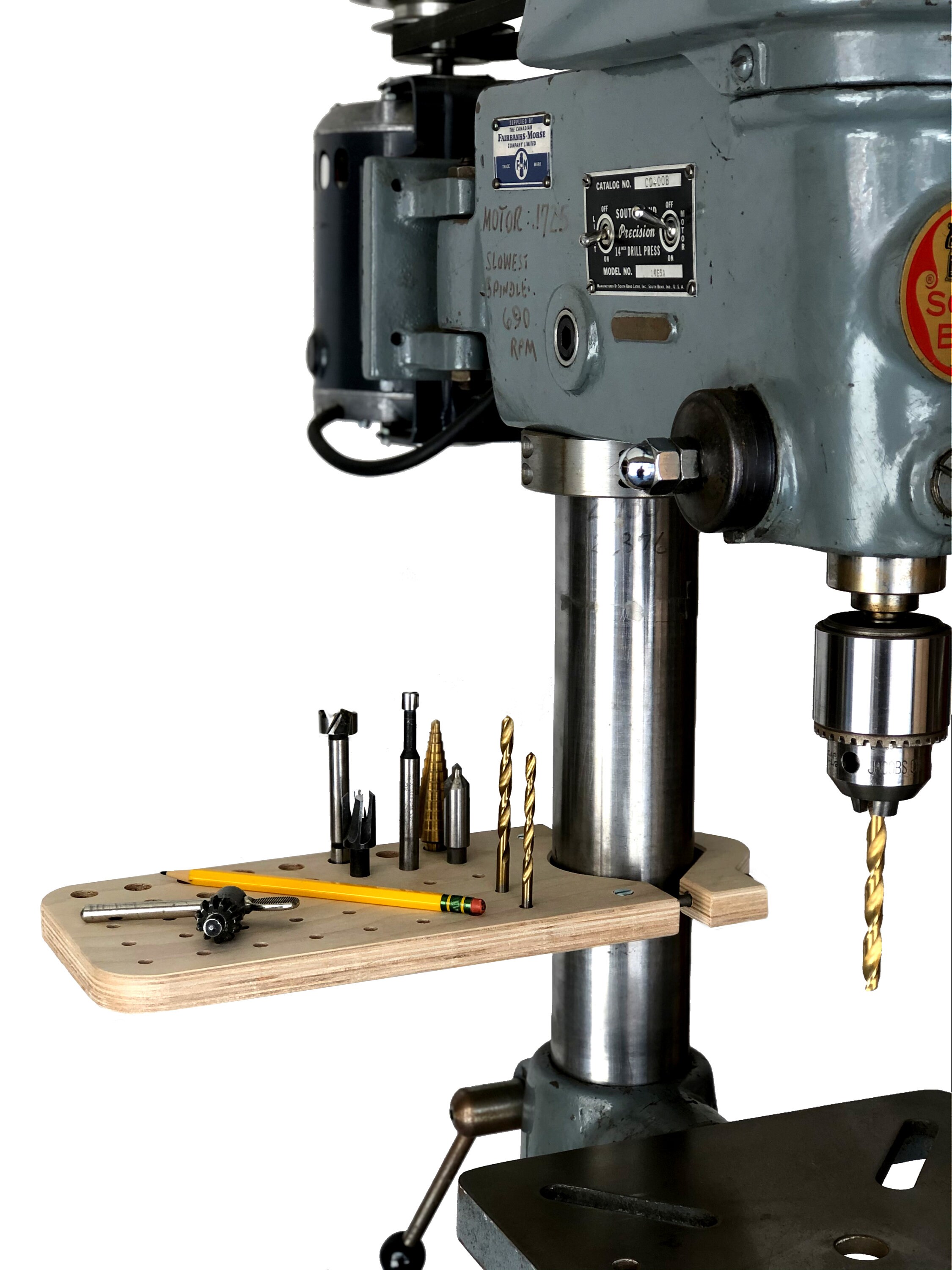 Drill Press Drill Bit Organizer Simplify Your Bit Storage Etsy