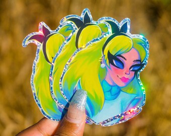 Disney Alice in Wonderland Holographic Sticker