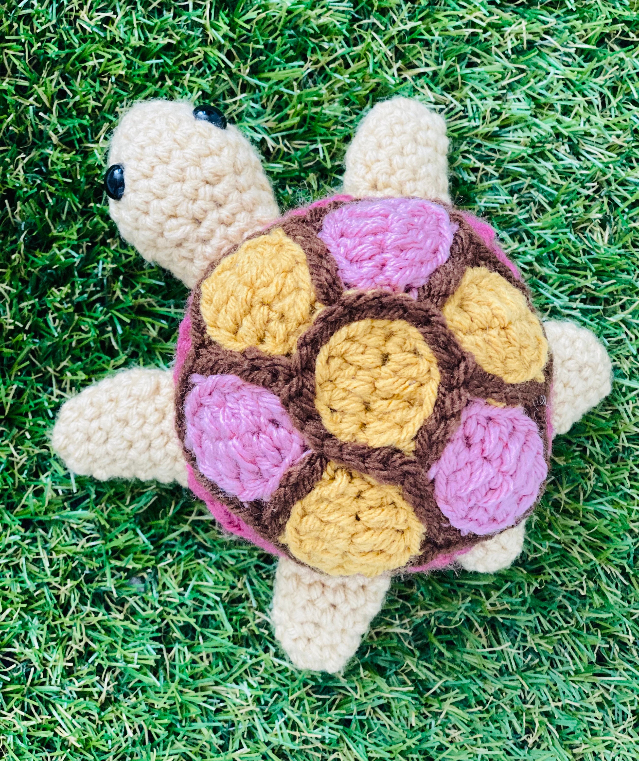 Turtle Tortoise Crochet Amigurumi Doll Plush Marine - Etsy UK