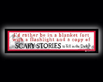 Scary Stories to Tell in the Dark Large Bumper Magnet