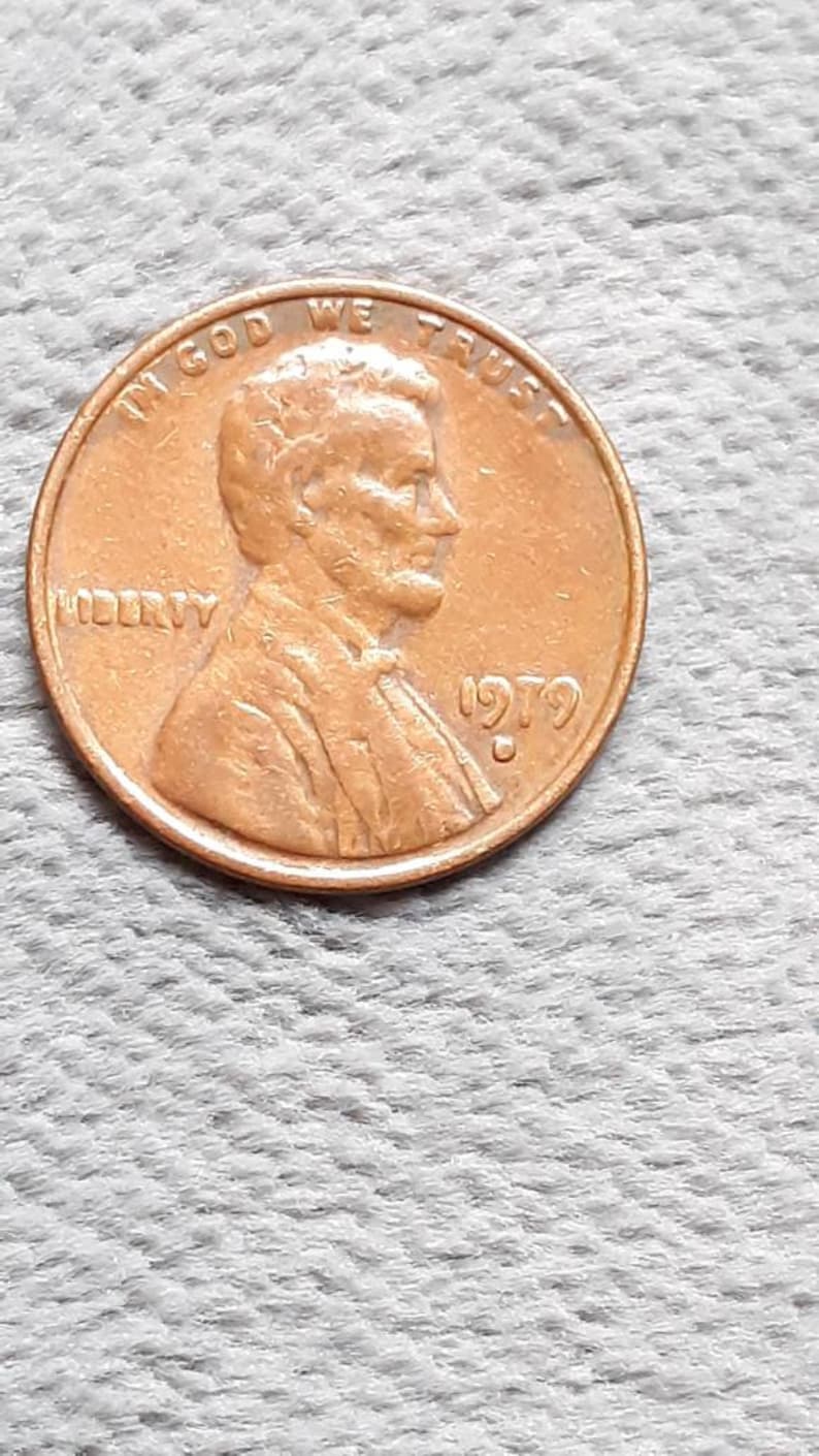 1979 Tucson Mall D Lincoln Penny Very Die gift Triple Rare