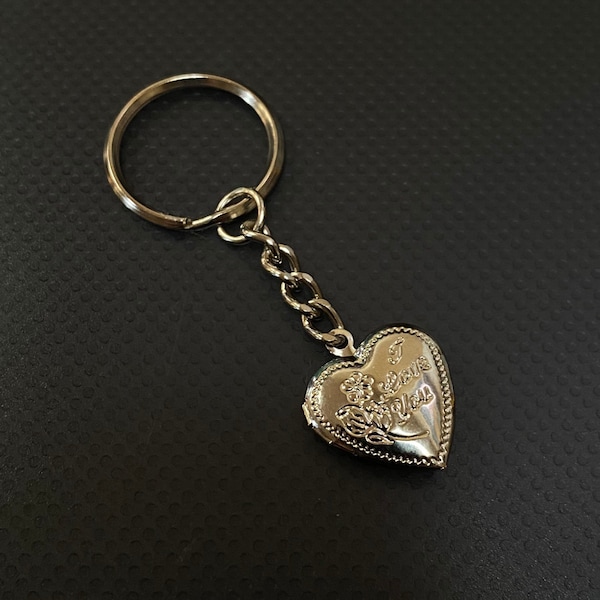 Heart Key Necklace Etsy