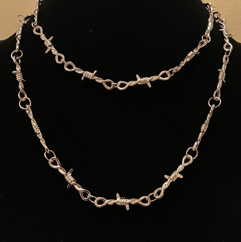 Barbed wire choker chain Clearance