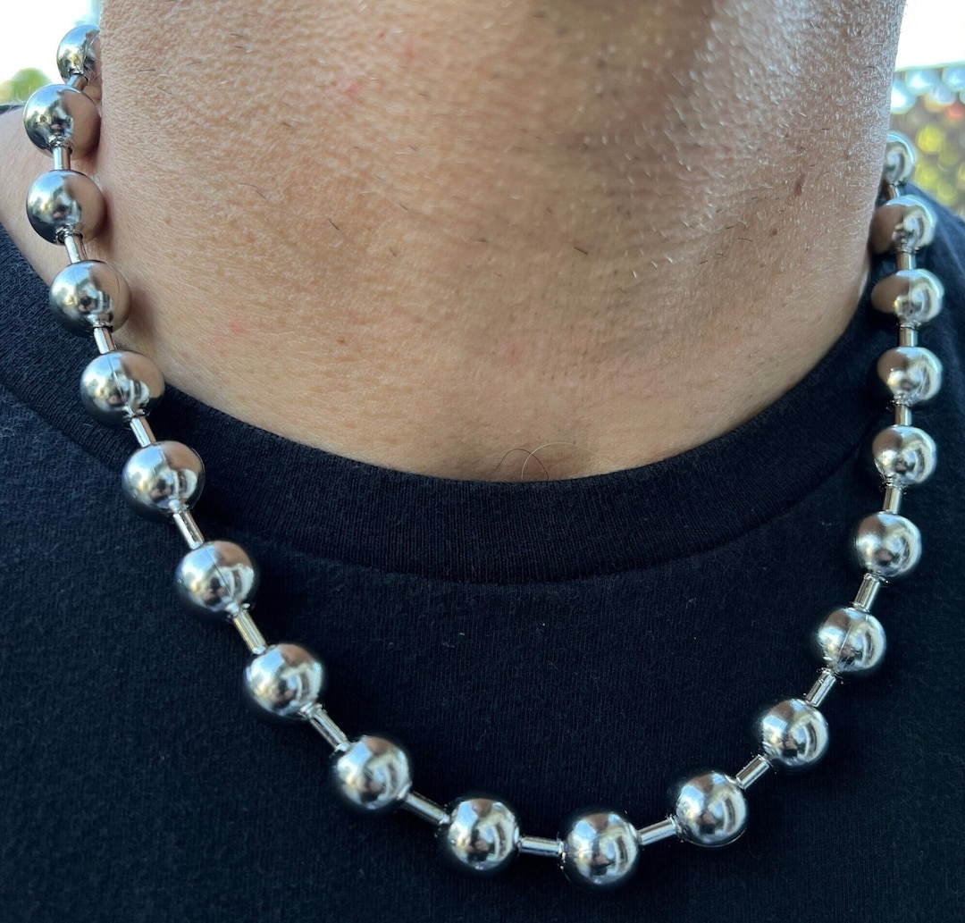 Jumbo Ball Chain/ XXL Ball Chain/ 12mm Stainless Steel Ball Etsy