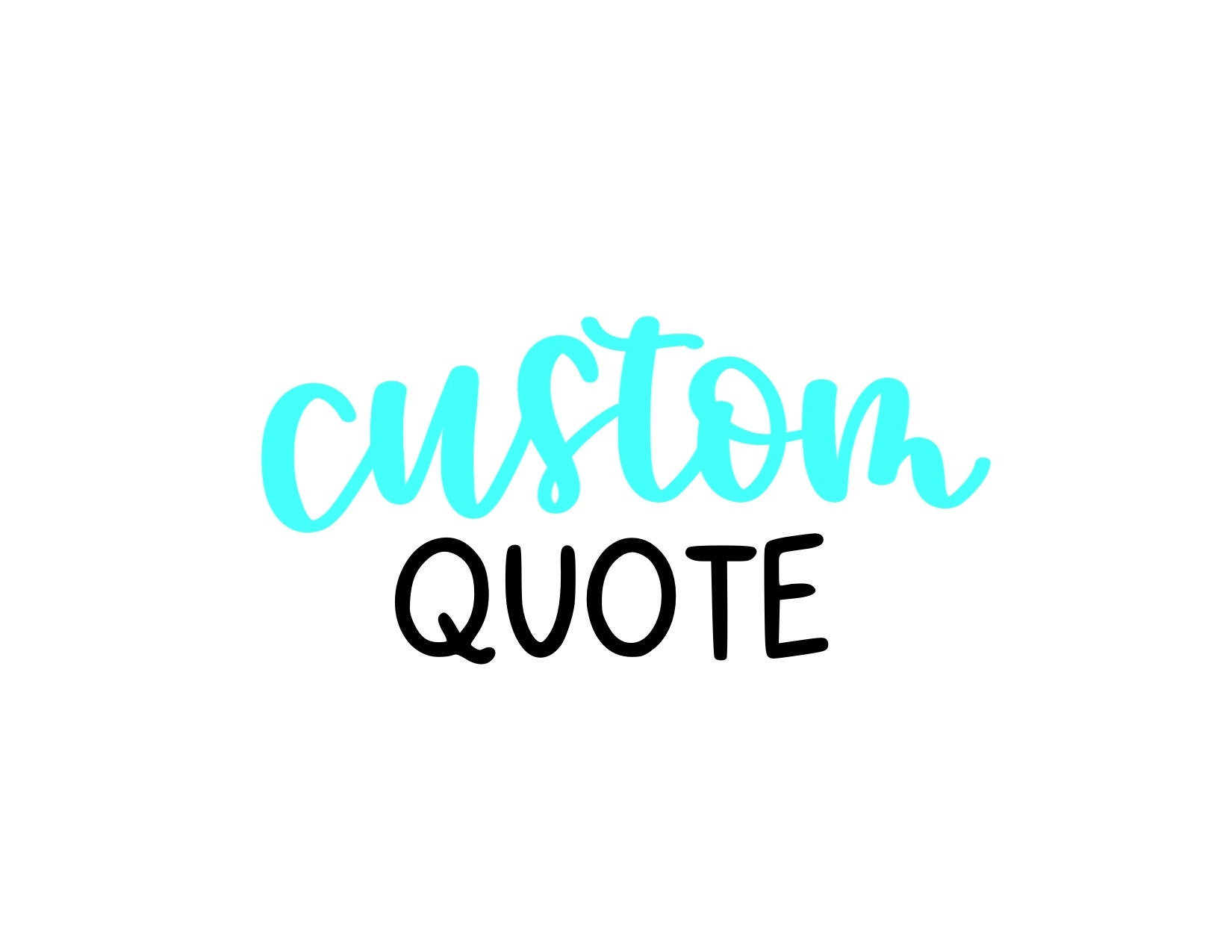 Custom Quote Etsy