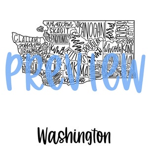 Washington Map