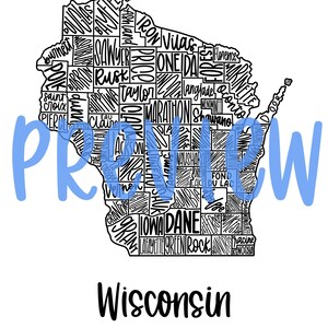 Wisconsin Map