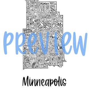 Minneapolis, MN Map