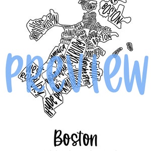 Boston, MA Neighborhood Map