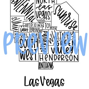 Las Vegas, Nevada Karte