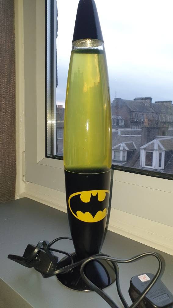 BATMAN Lava Lamp 1980s Etsy Finland