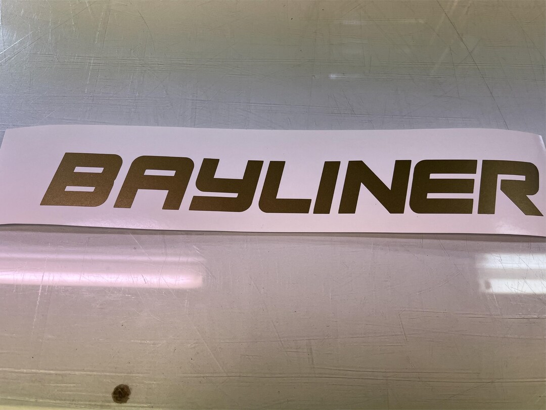 BAYLINER 24 Metallic Boat Decals Etsy