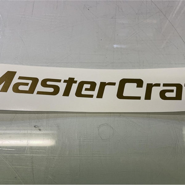 MASTERCRAFT 24" Metallic Boat  Decals