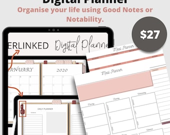 Druckbarer Planer | Undatierter Kalender, Life Planner