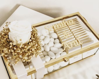 Chocolate glass box in different sizes
