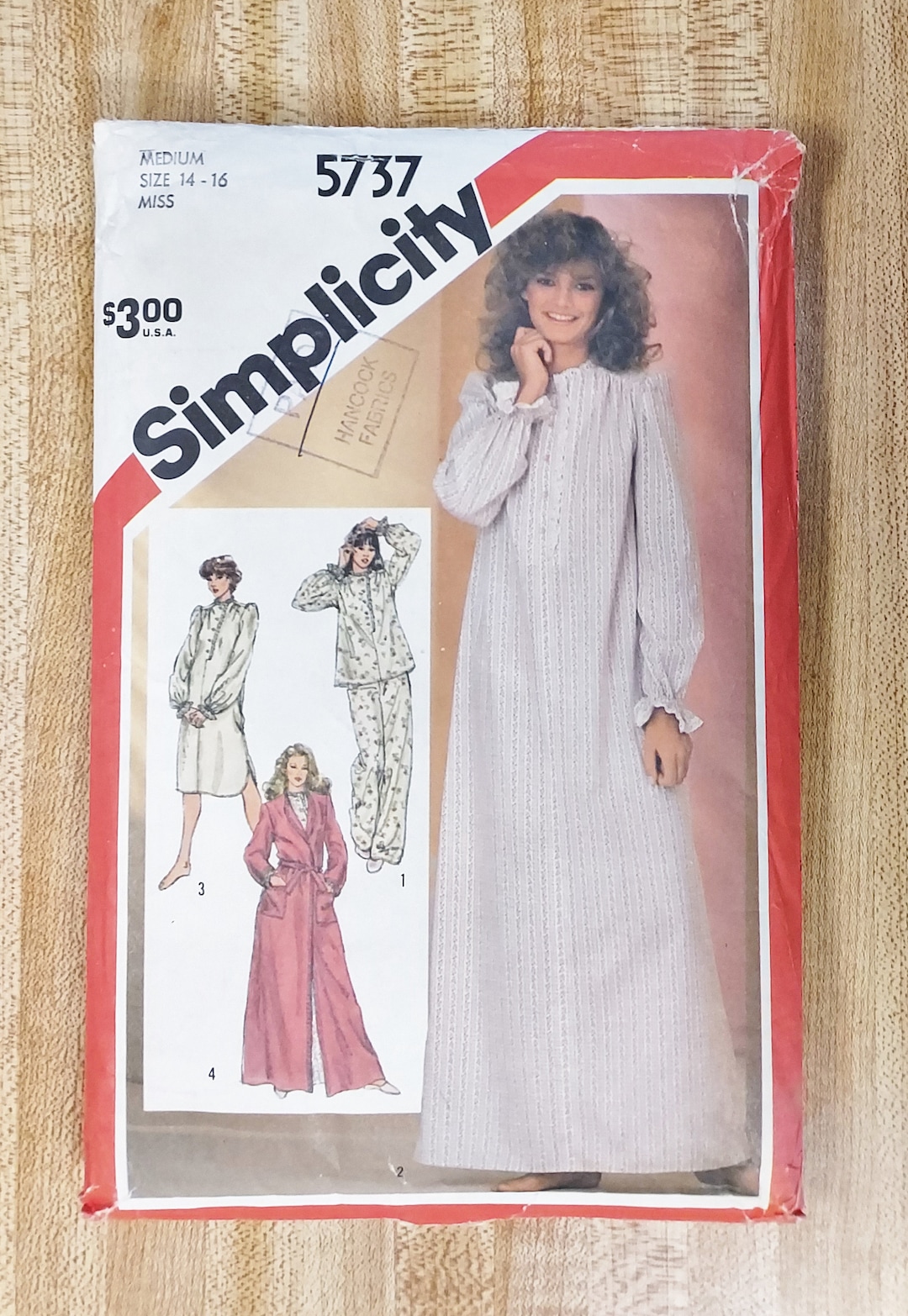Vintage Simplicity Pattern 5737 Complete and Uncut Etsy