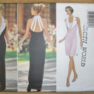 Vintage Butterick Pattern 4003 - Complete and Uncut - Dress - Misses&#39; Sizes 14, 16, 18