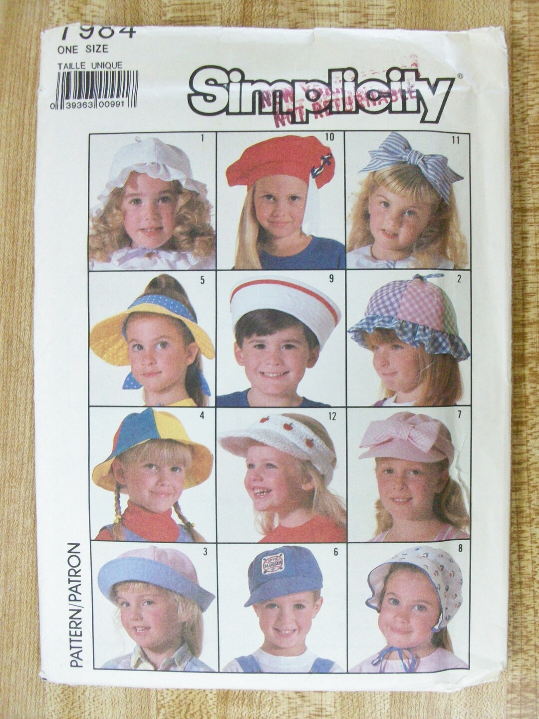 Vintage Simplicity Pattern 7984 - Complete and Uncut - Kids
