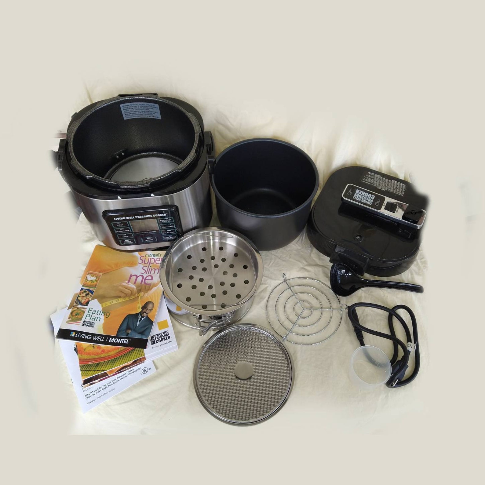 Living Well Pressure Cooker EPC660. 6 Liters Etsy