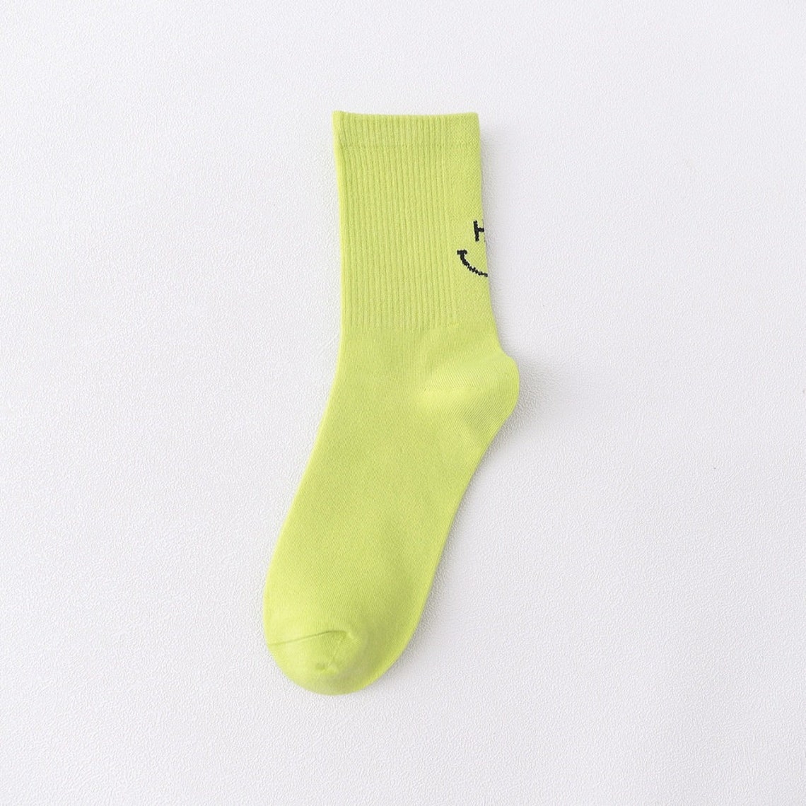 6 pairs smiley face socks mid ankle socks women summer | Etsy